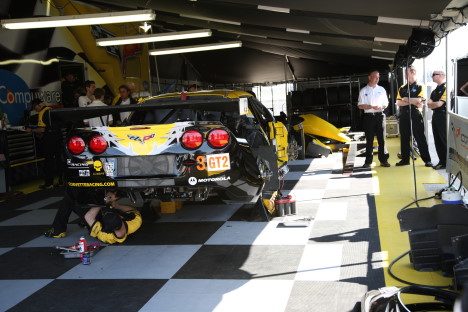 Motorsporten.dk på besøg i Corvette teamet
(Foto: Motorsporten.dk)